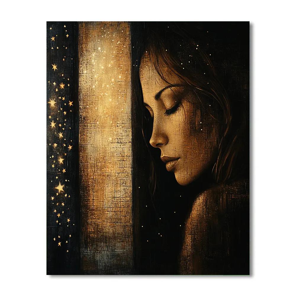 Rembrandt Inspired Portrait Of A Stargazer Paint by numbers kits