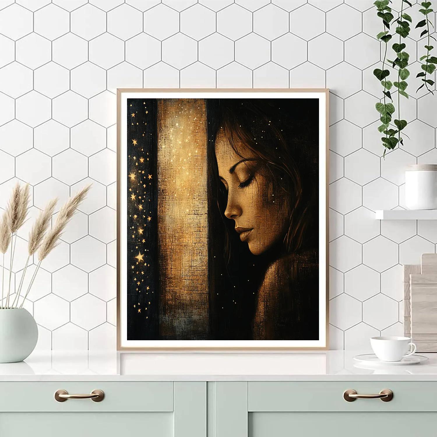 Rembrandt Inspired Portrait Of A Stargazer Paint by numbers kits