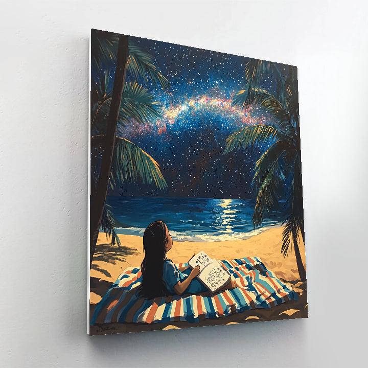 Lilo Island Stargazing Night Disney Inspired Numbered painting kits