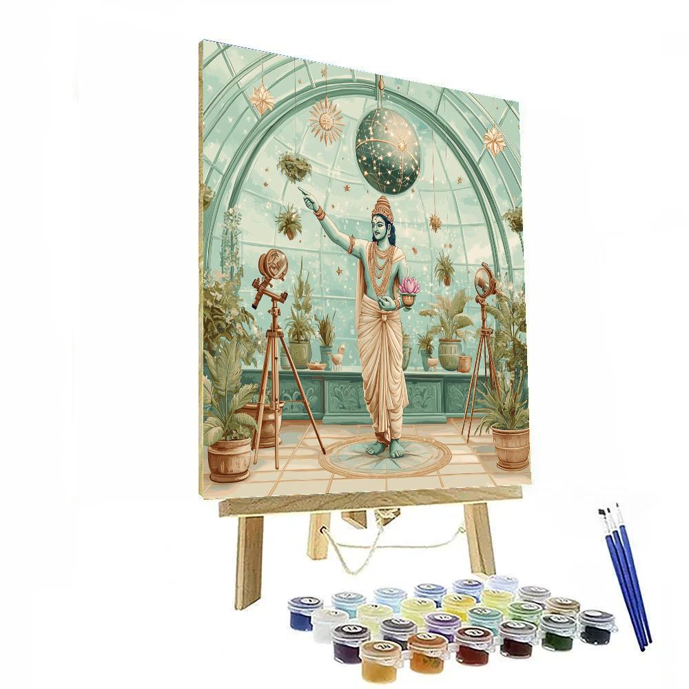 Brahma Star Map Conservatory Paint by numbers kits