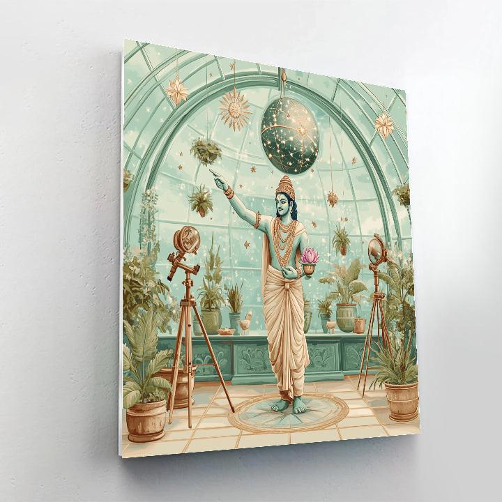 Brahma Star Map Conservatory Paint by numbers kits