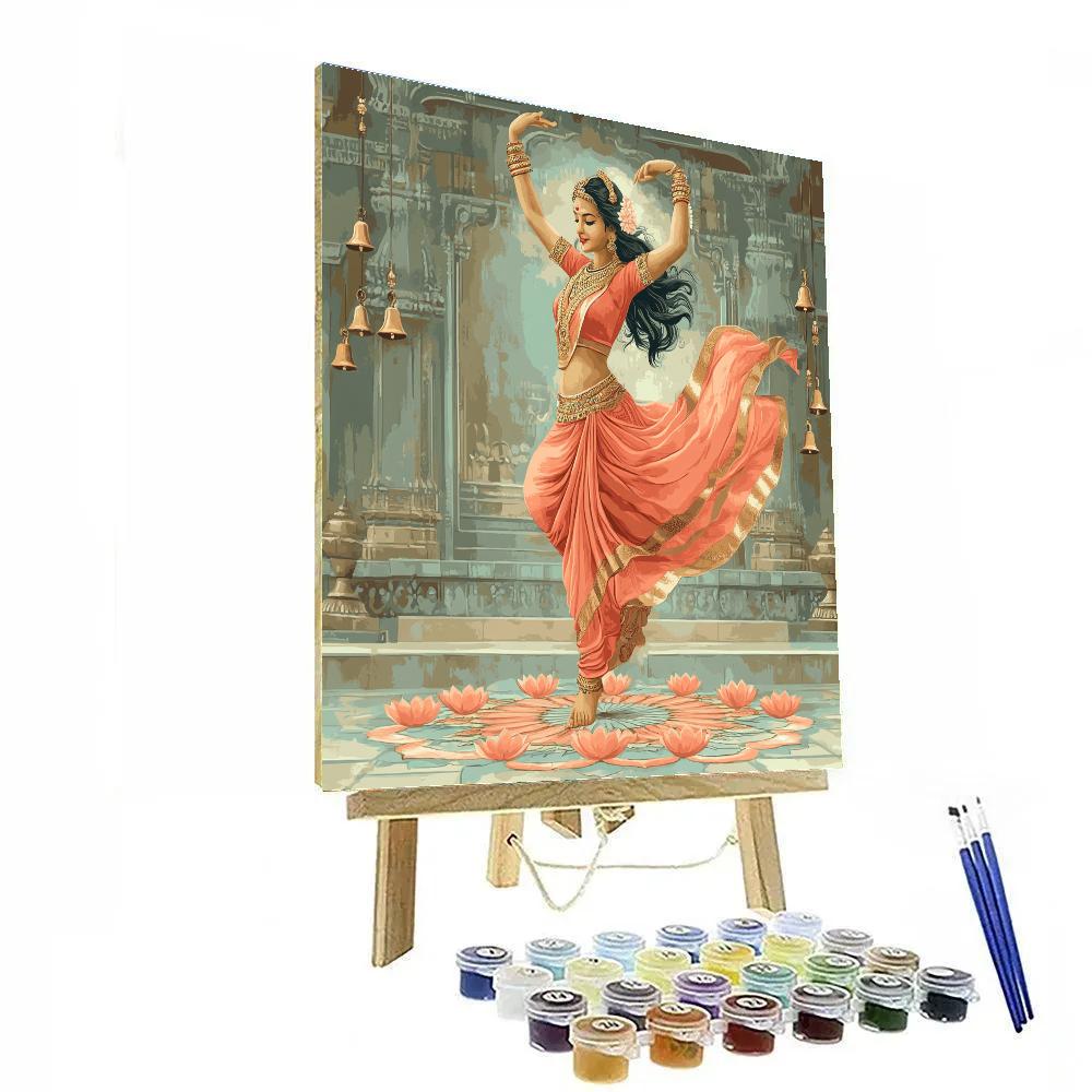 Parvati Dance Of The Eight Petals Painting by numbers kit