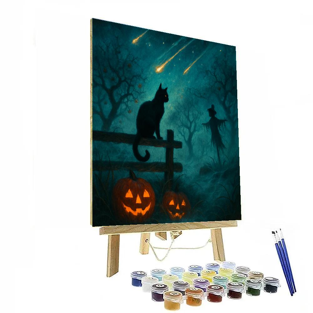 The Orchard Where Meteors Bloom Painting by numbers kit