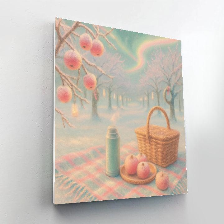 Aurora Picnic At The Frozen Orchard paint by numbers