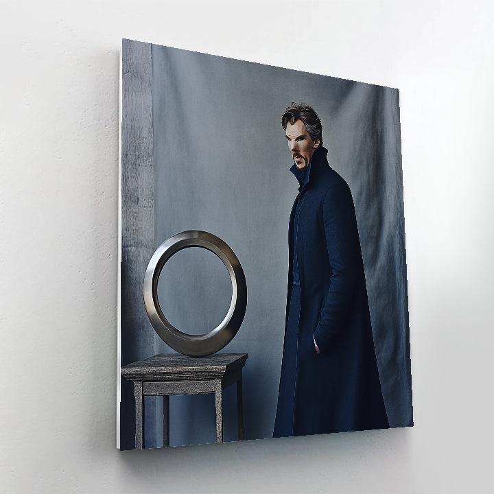 Benedict Cumberbatch: The Sorcerer Of Quiet Storms And Shifting Realities painting number kit