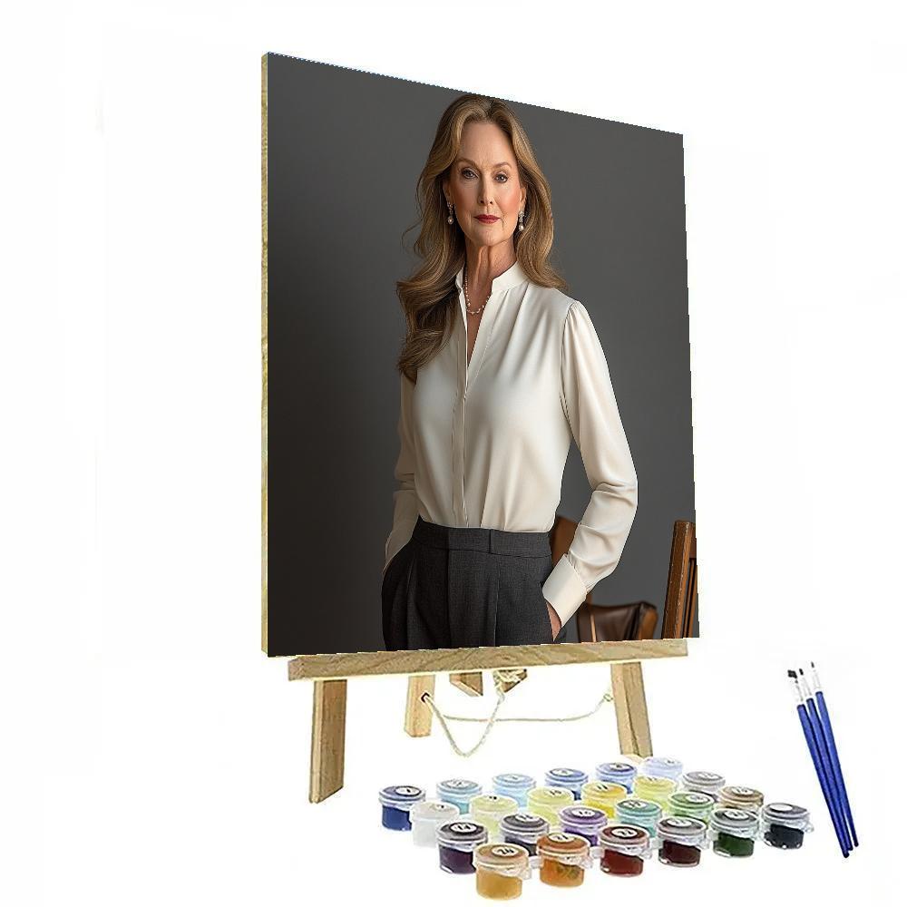 Meryl Streep: The Chameleon Crown Of Modern Cinema paint by color