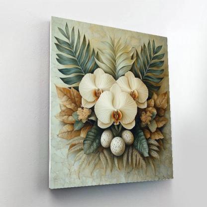 Michelangelo Inspired Celestial Herbarium Paint by numbers kits