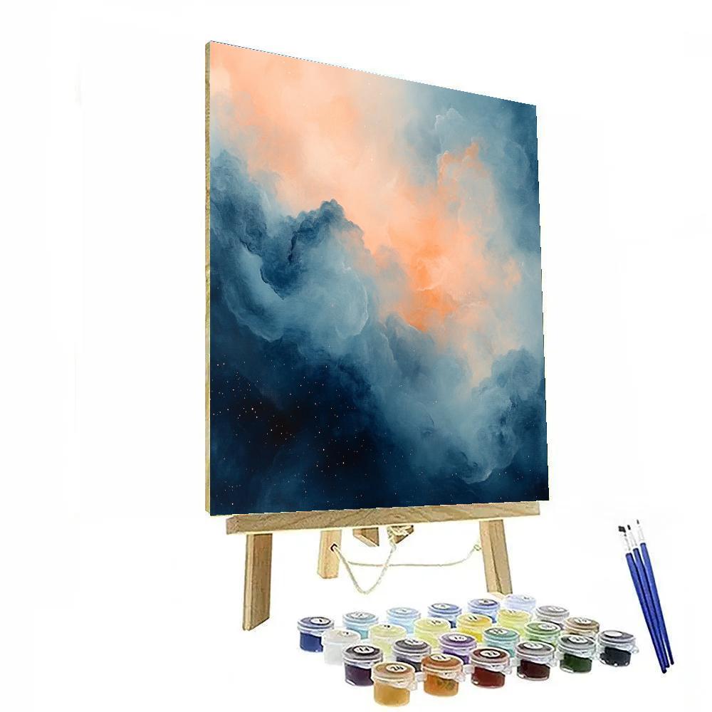 Edgar Degas Inspired Nebular Whisper Study Painting by numbers kit