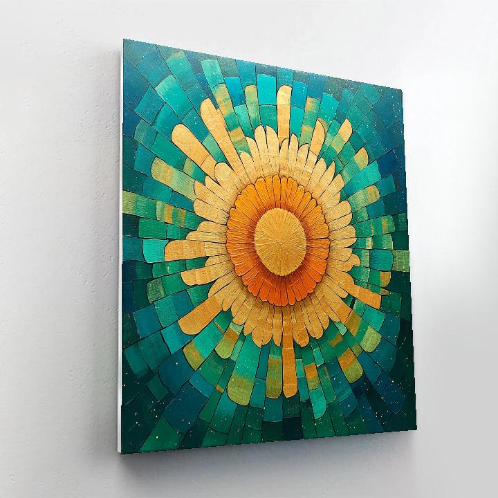 Frida Kahlo Inspired Solar Memory Weave Numbered painting kits