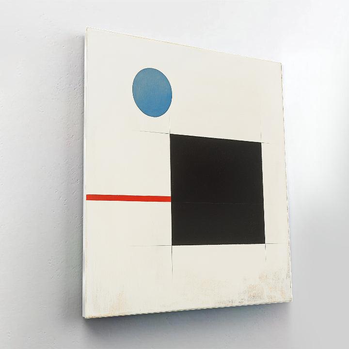 Kazimir Malevich Inspired Event Horizon Equilibrium painting number kit