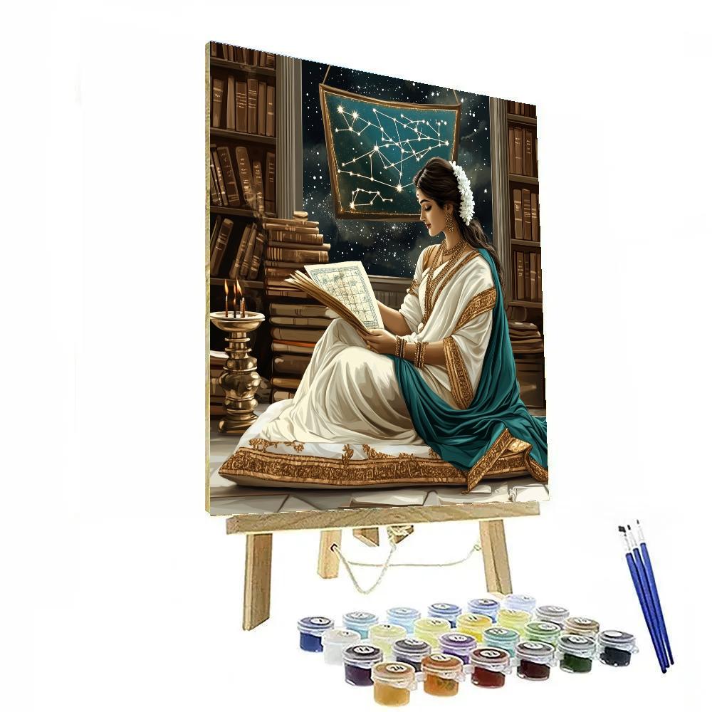 Parvati Library Of Mantras And Constellations paint by number