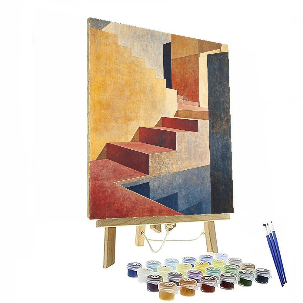 Paul Klee Inspired Silent Chromatic Drift Paint by numbers kits