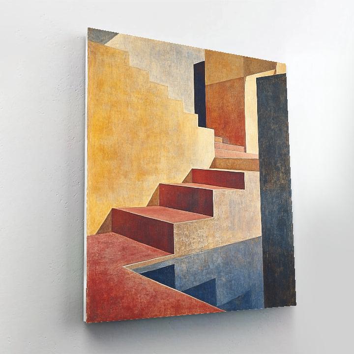 Paul Klee Inspired Silent Chromatic Drift Paint by numbers kits