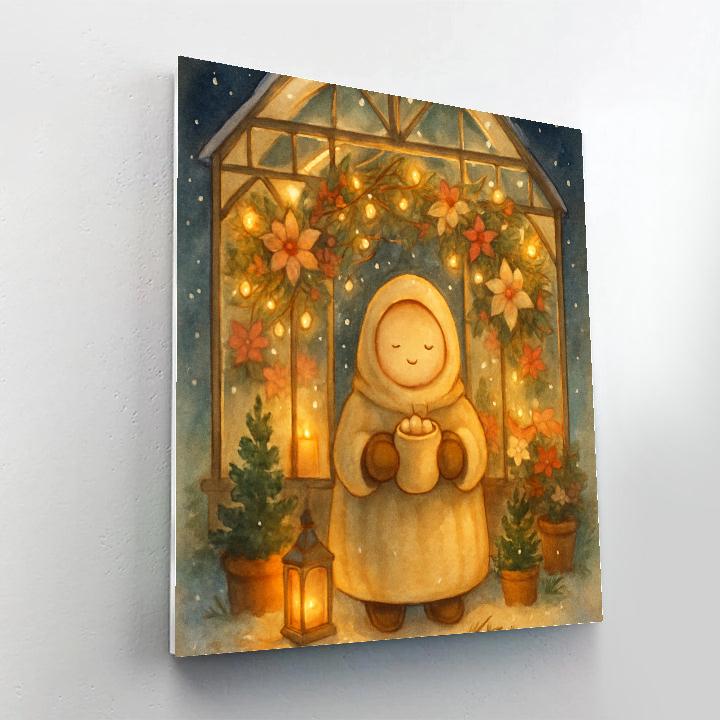 Midnight Cocoa In The Glasshouse Paint by numbers kits