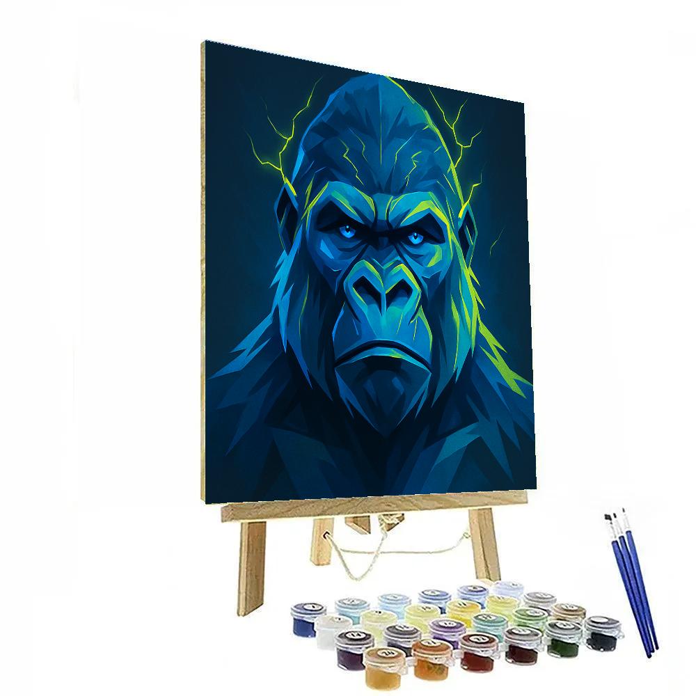 Thunderstone Gorilla Resolve Painting by numbers kit