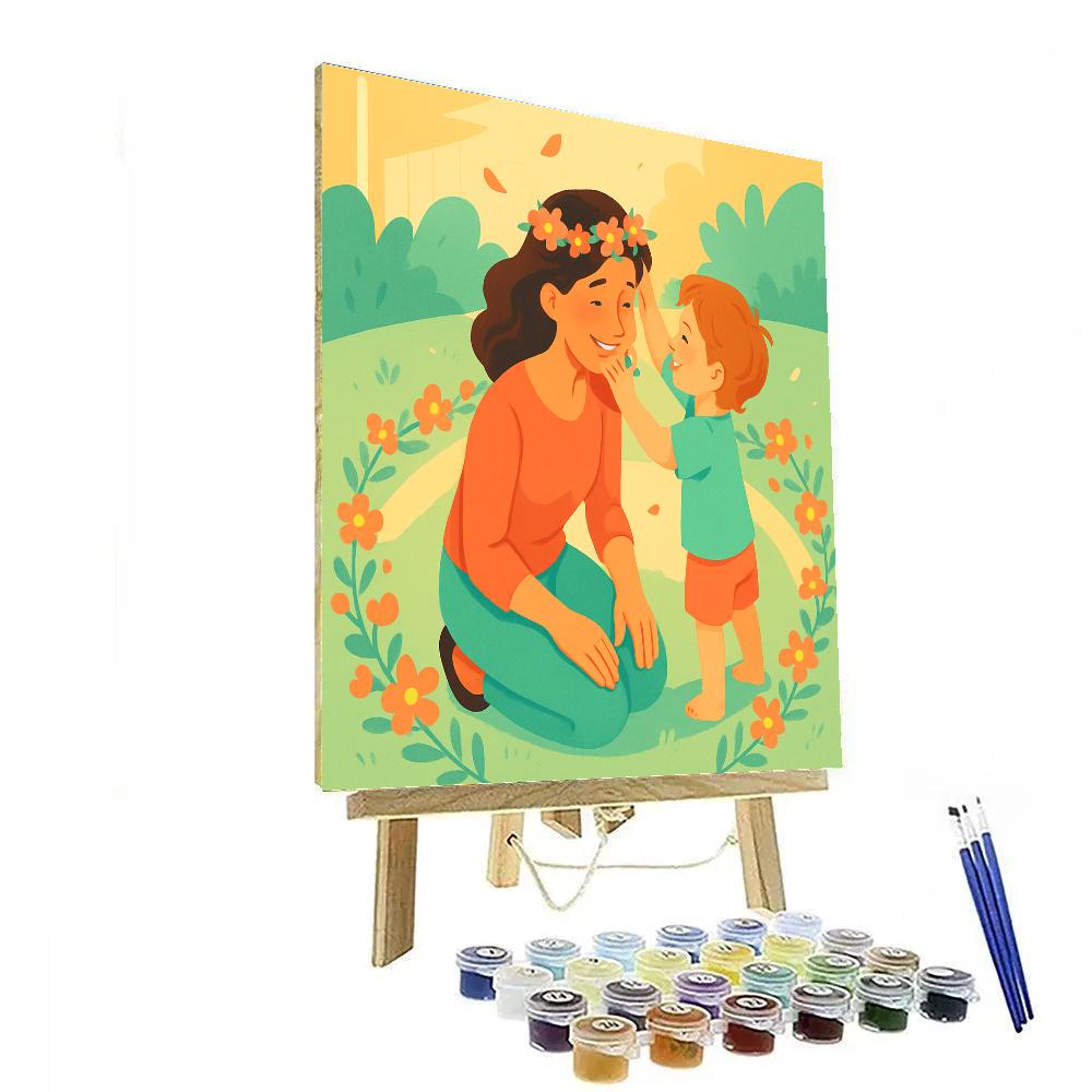 Garden Crown Of Memories Paint by numbers art