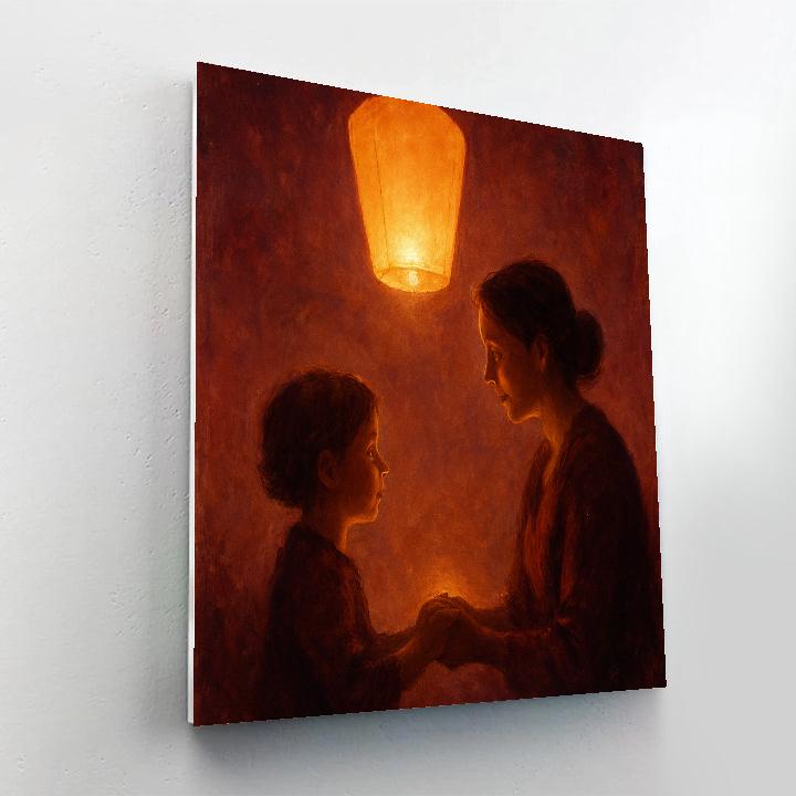 Lanterns Of Thanks At Dusk paint by numbers