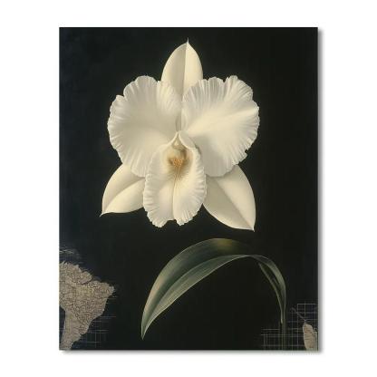 Caravaggio Inspired Aurora Orchid Shadow Paint by numbers kits