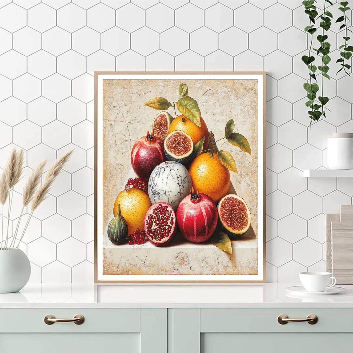 Michelangelo Inspired Nebula Orchard Paint by numbers kits