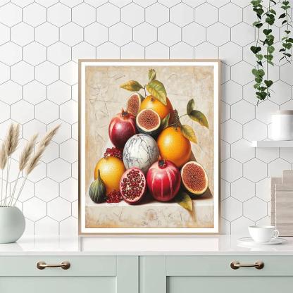 Michelangelo Inspired Nebula Orchard Paint by numbers kits