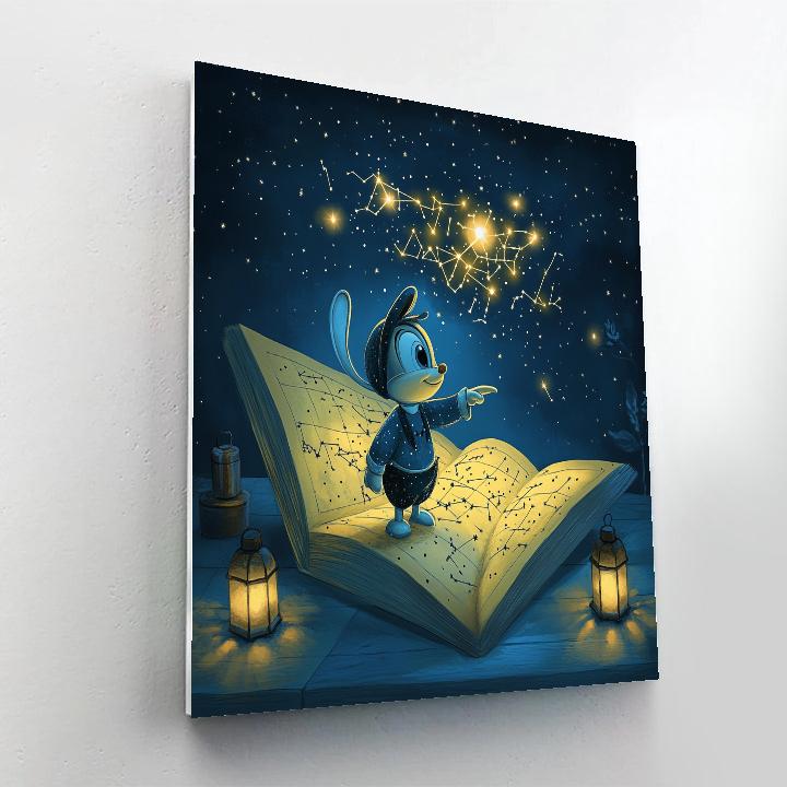 Jiminy Cricket Pocket Stargazer Lesson paint by color