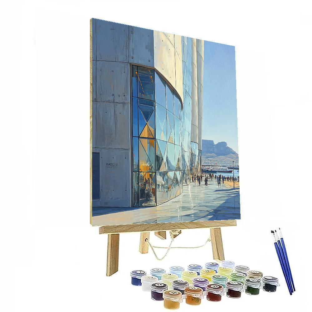 Industrial Chic At Zeitz Museum Waterfront Cape Town South Africa paint by number