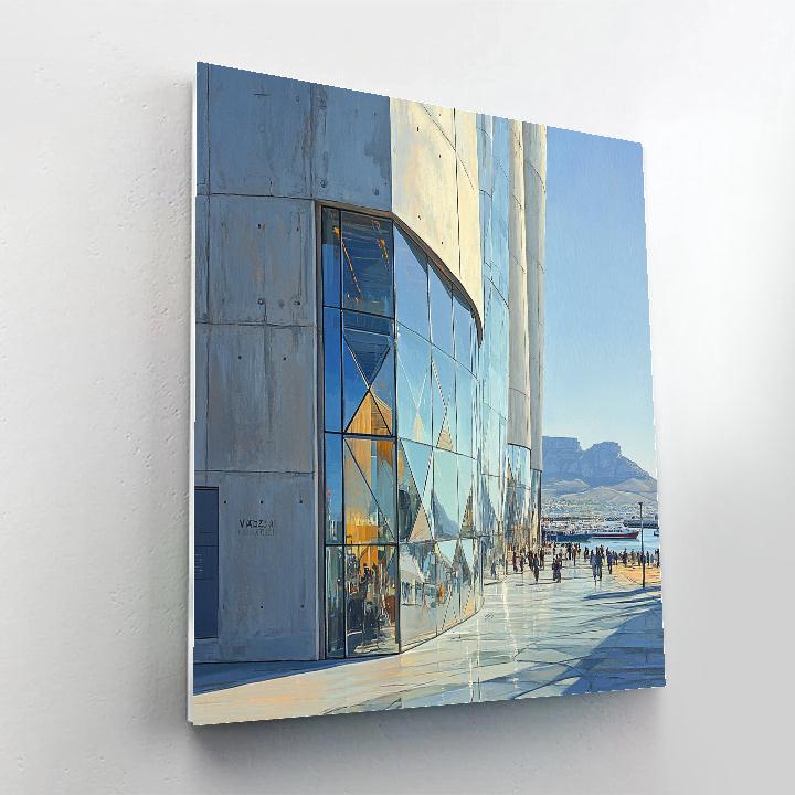 Industrial Chic At Zeitz Museum Waterfront Cape Town South Africa paint by number