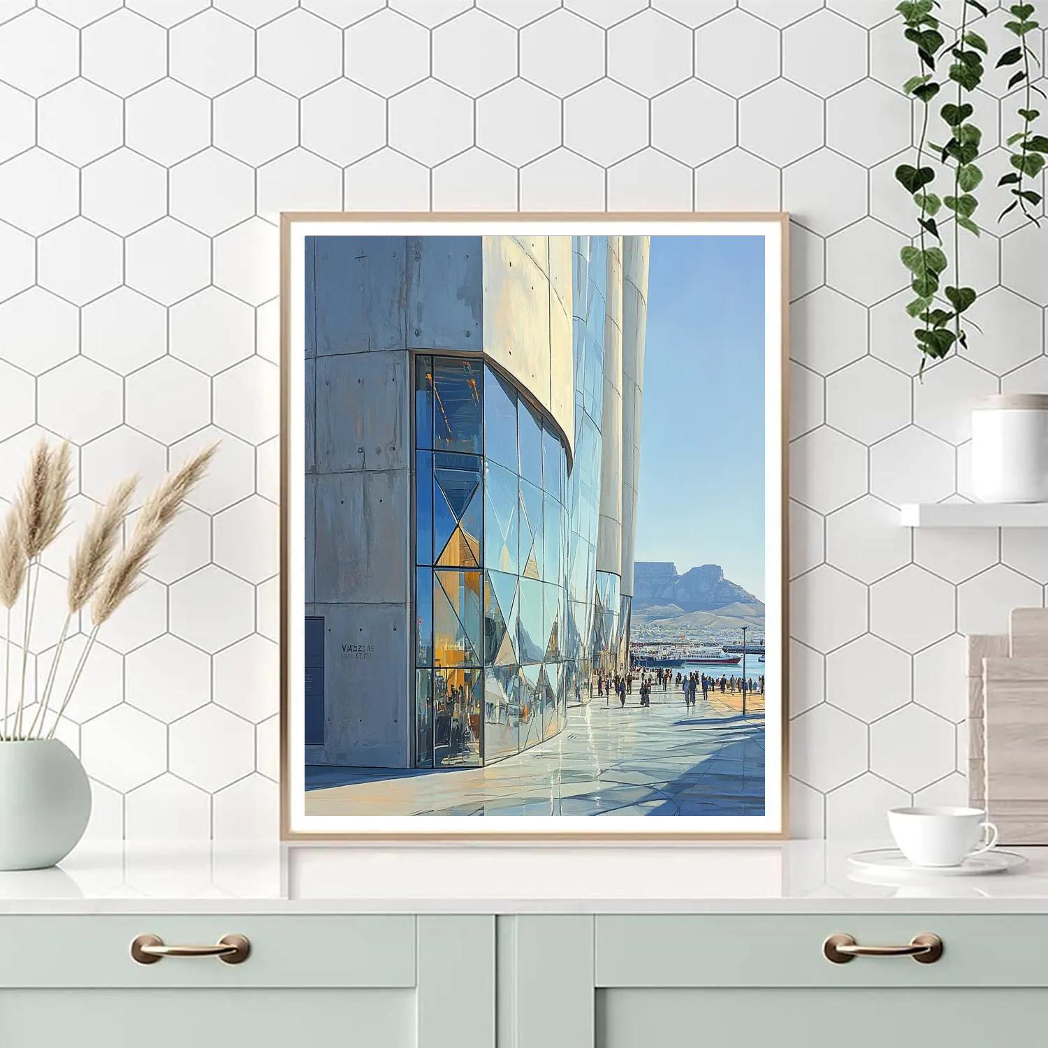 Industrial Chic At Zeitz Museum Waterfront Cape Town South Africa paint by number