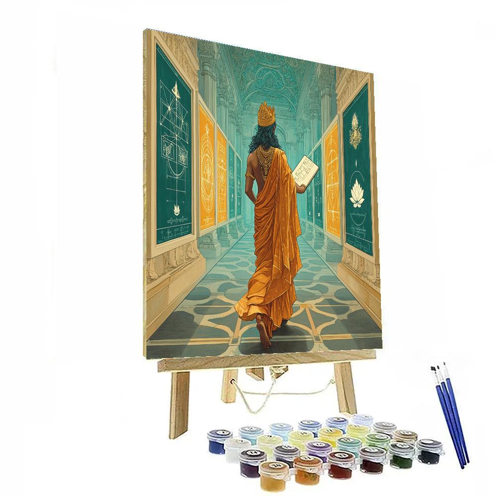 Brahma In A Museum Of Living Diagrams paint by color