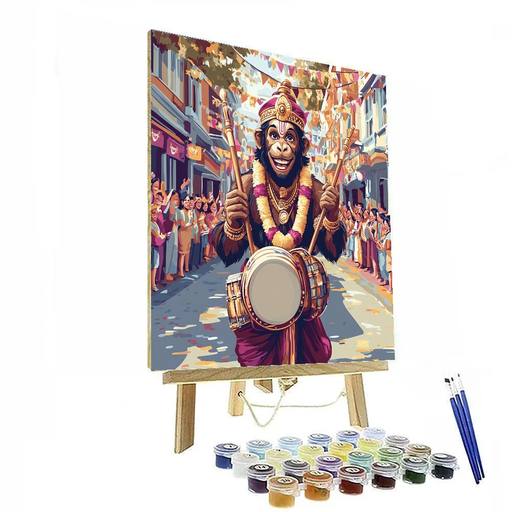 City Parade Drumline, Hanuman Rhythm Lead Numbered painting kits