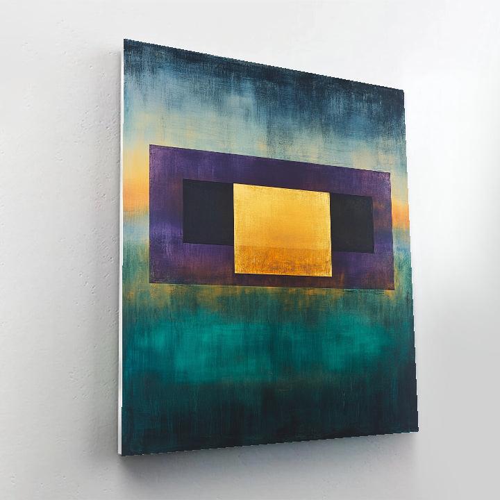 Mark Rothko Inspired Radiant Drift Of The Distant Nebulae DIY paint by numbers