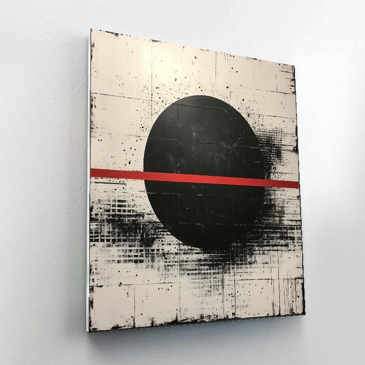 Banksy Inspired Redline Eclipse Of Truth Painting by numbers kit