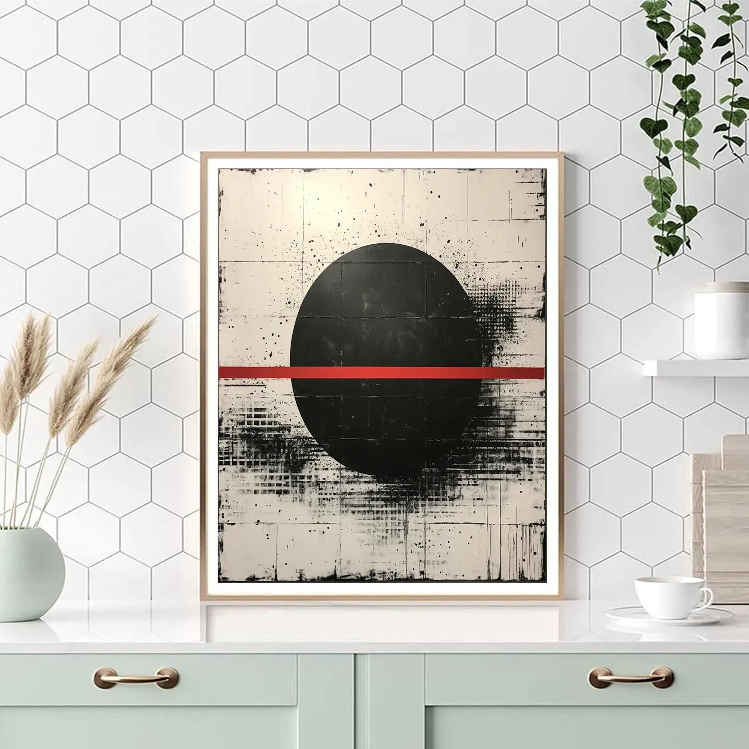 Banksy Inspired Redline Eclipse Of Truth Painting by numbers kit