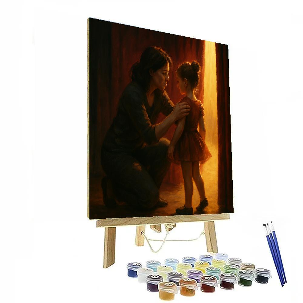 Stage Curtain Courage painting number kit
