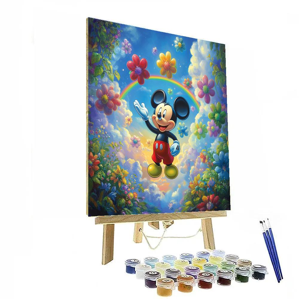 Mickey Mouse Sky Garden Parade painting number kit