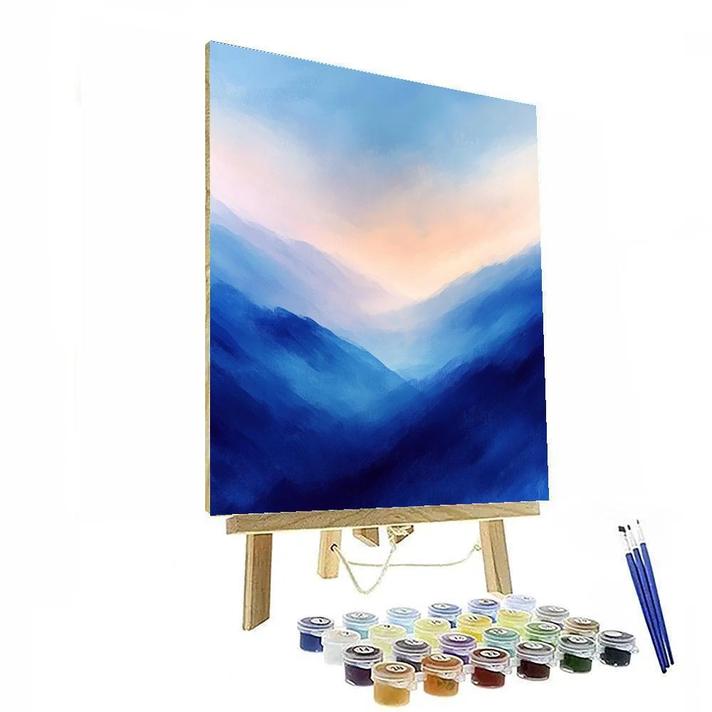 Edgar Degas Inspired Silence Of A Blue Hour Nebula Painting by numbers kit