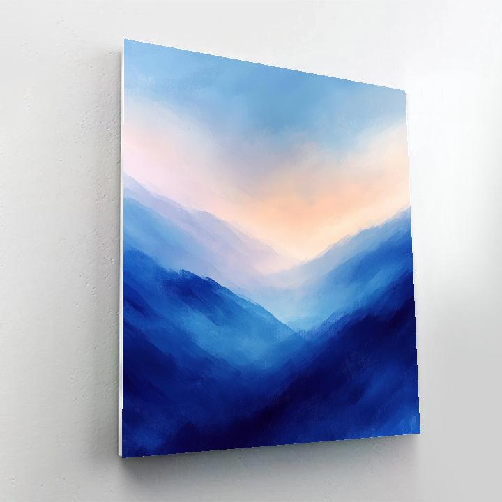 Edgar Degas Inspired Silence Of A Blue Hour Nebula Painting by numbers kit