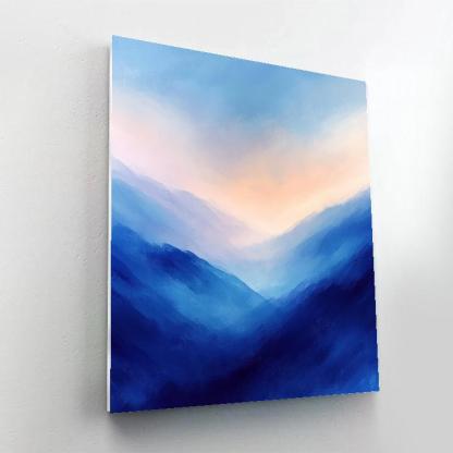 Edgar Degas Inspired Silence Of A Blue Hour Nebula Painting by numbers kit