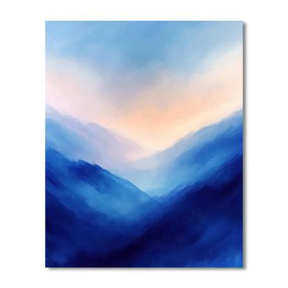 Edgar Degas Inspired Silence Of A Blue Hour Nebula Painting by numbers kit