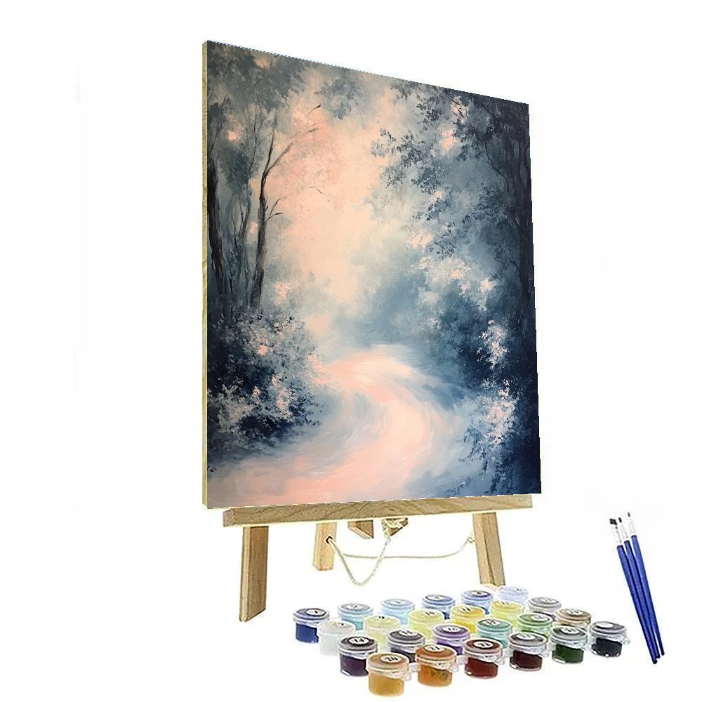 Edgar Degas Inspired Wind Written In Pastel Air paint by number