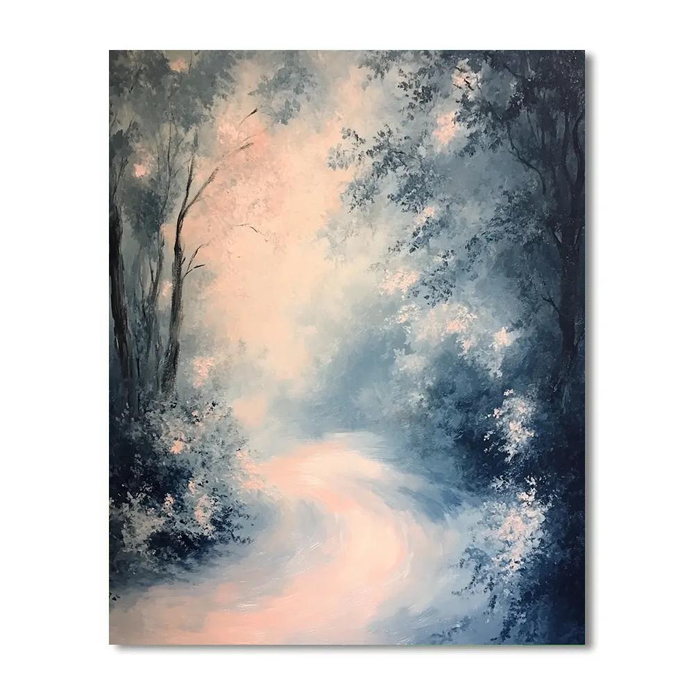 Edgar Degas Inspired Wind Written In Pastel Air paint by number