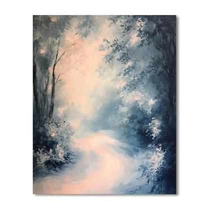 Edgar Degas Inspired Wind Written In Pastel Air paint by number