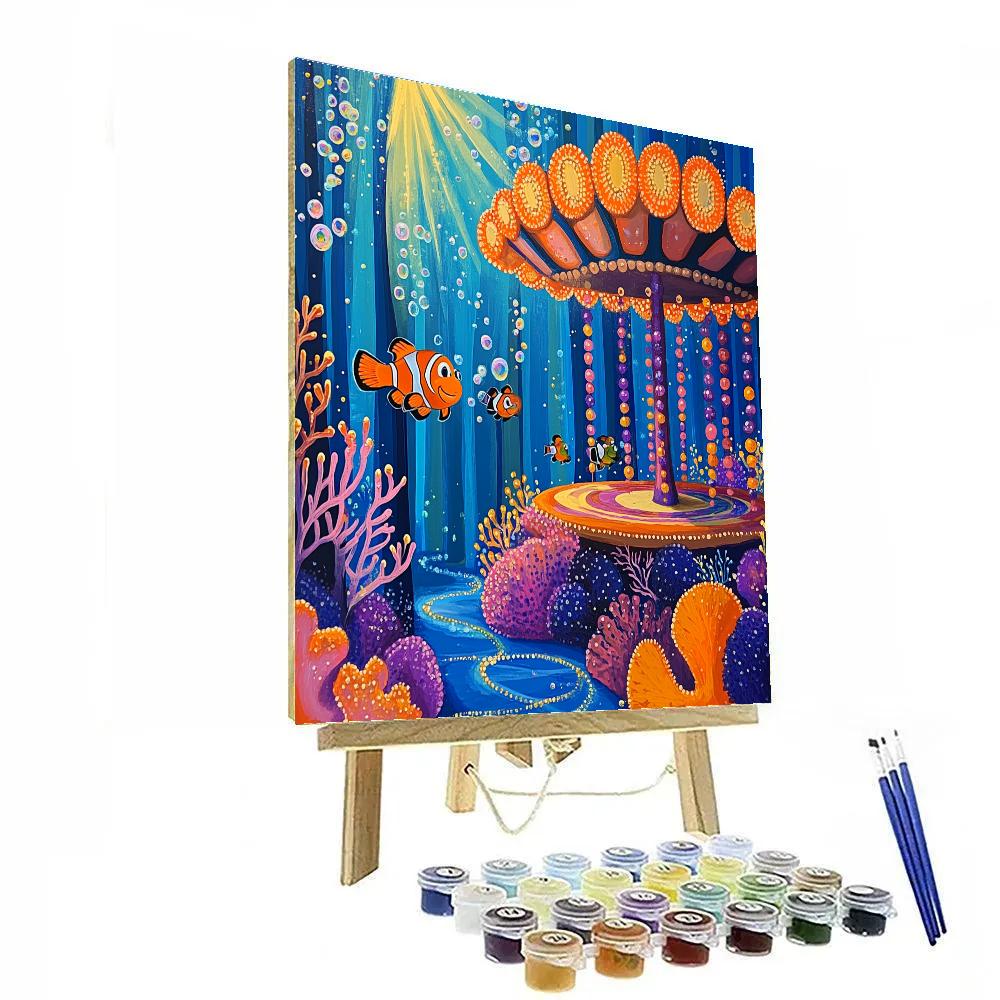 Nemo Coral Carousel Celebration Painting by numbers kit