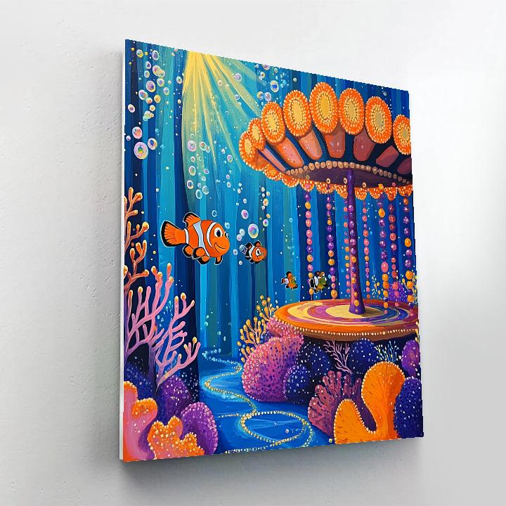 Nemo Coral Carousel Celebration Painting by numbers kit