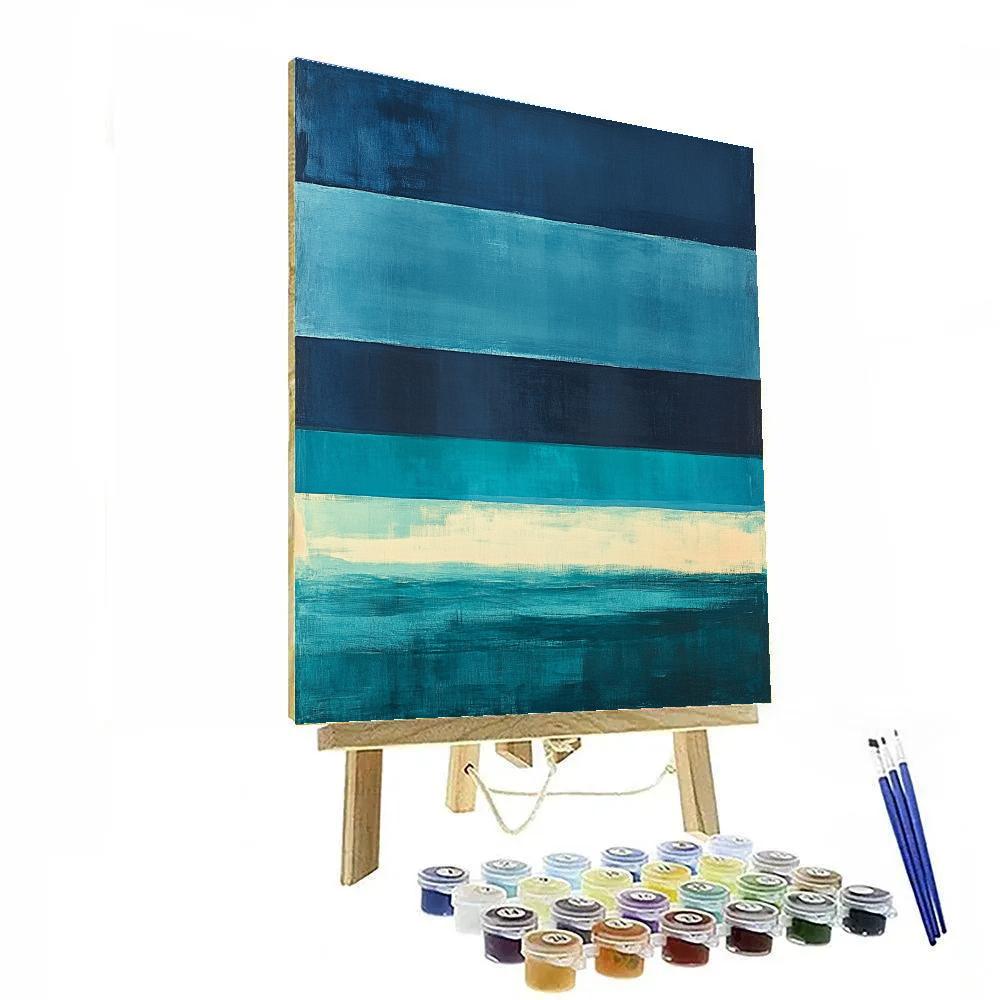 Mark Rothko Inspired Tidal Stillness painting number kit