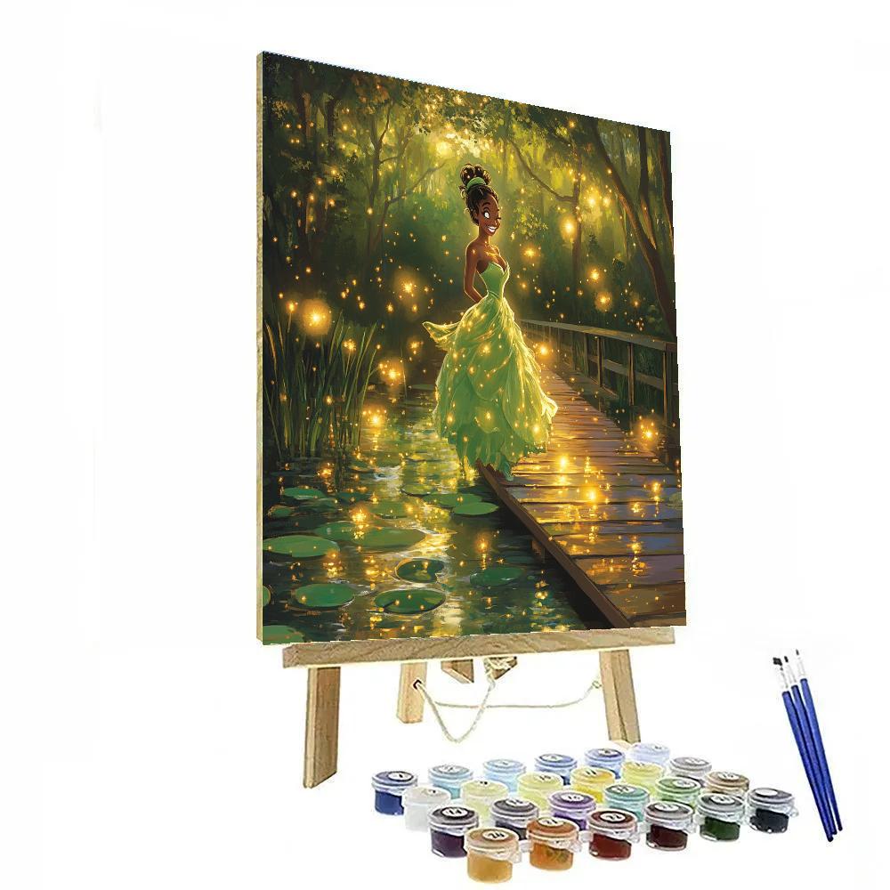 Tiana Bayou Firefly Orchestra Paint by numbers kits