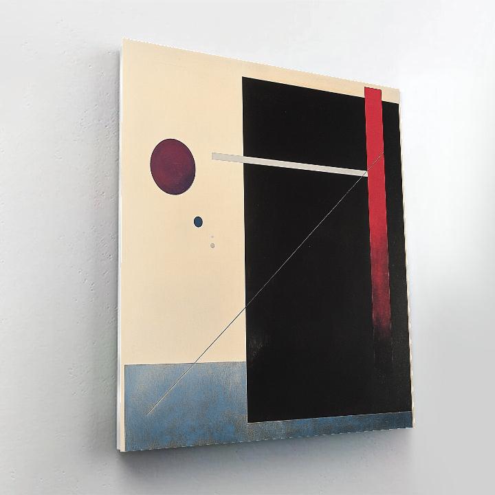 Kazimir Malevich Inspired Event Horizon Geometry paint by number