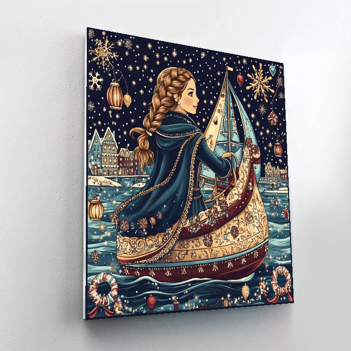 Star Harbor Nutcracker Regatta paint by numbers
