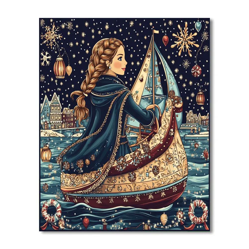 Star Harbor Nutcracker Regatta paint by numbers