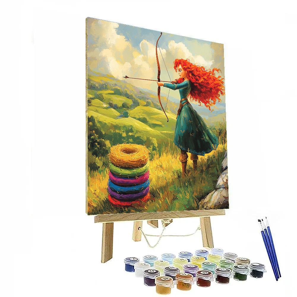 Merida Highland Target Trail Paint by numbers kits